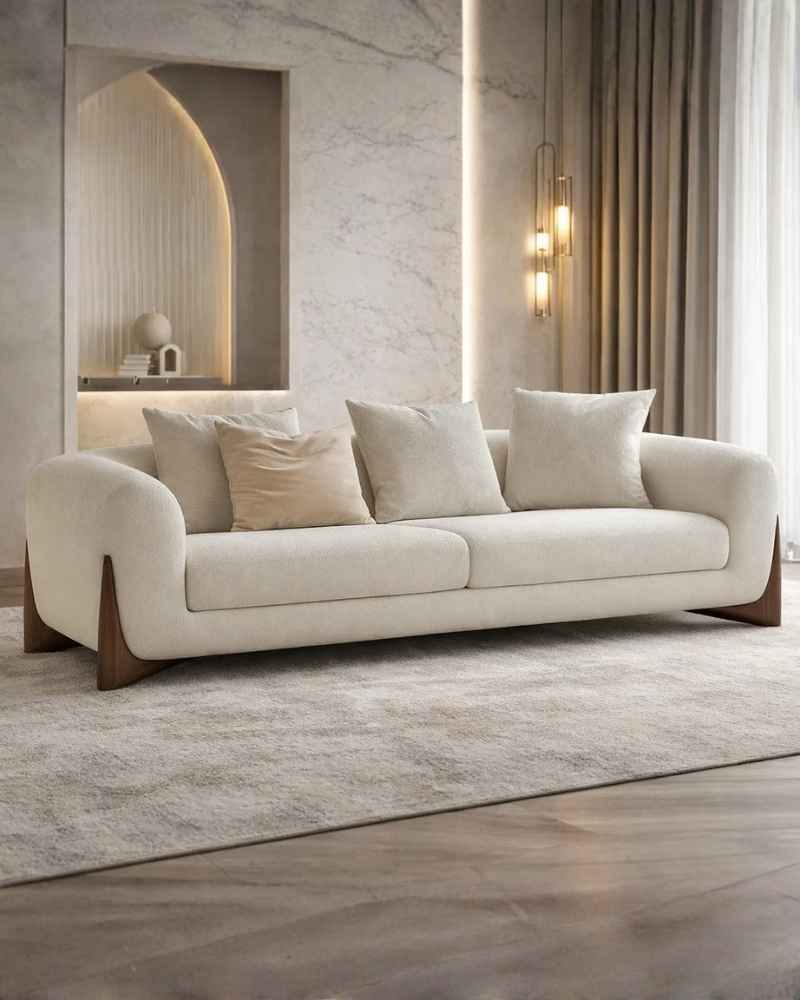 Fabric sofa