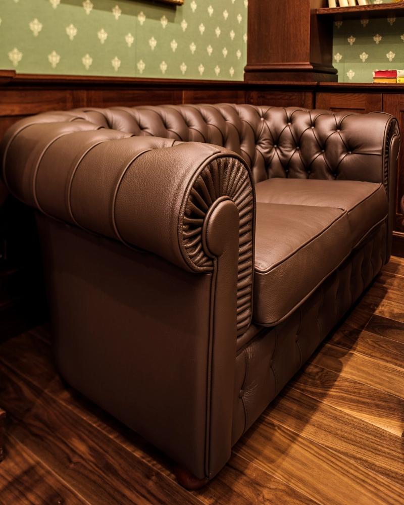 Leather sofa