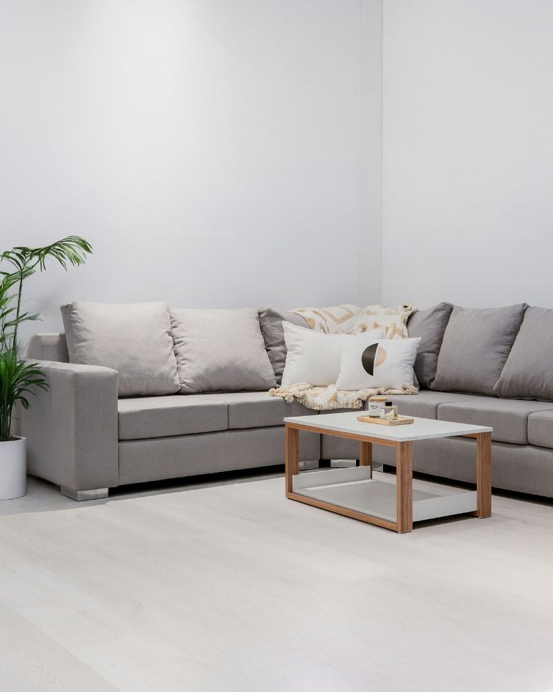 L-shaped corner sofa